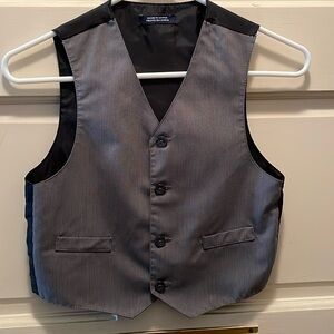 Grey Vest - size 7 boys